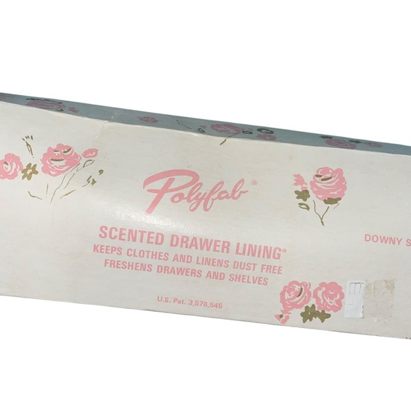 Vtg Polyfab Drawer Liner Scented MCM 1950s Karen Carson Creations Retro Cottage - Picture 6 of 7